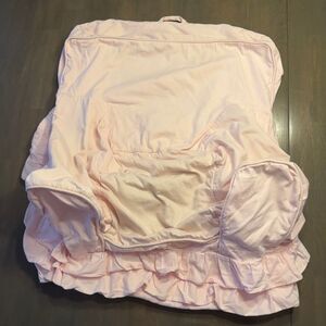 Pottery Barn Kids Anywhere Chair Pink Ruffle Slipcover